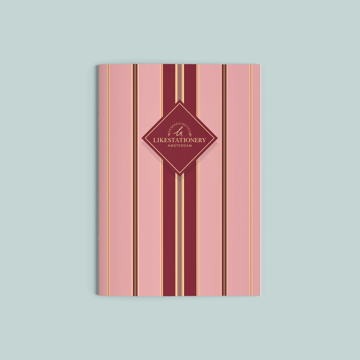 Linen Swathes | Strawberry Strips