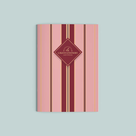 Linen Swathes | Strawberry Strips