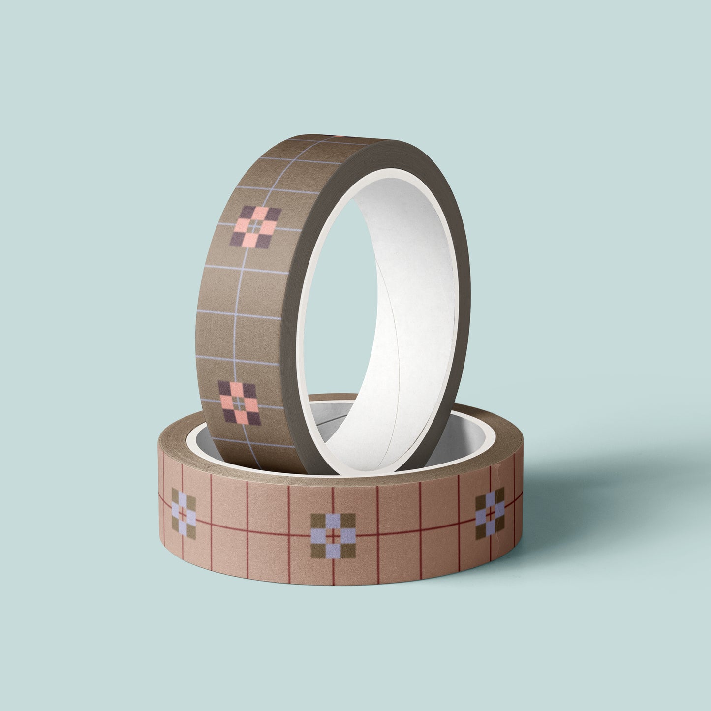Washi tape | Flowerblock Chocolat