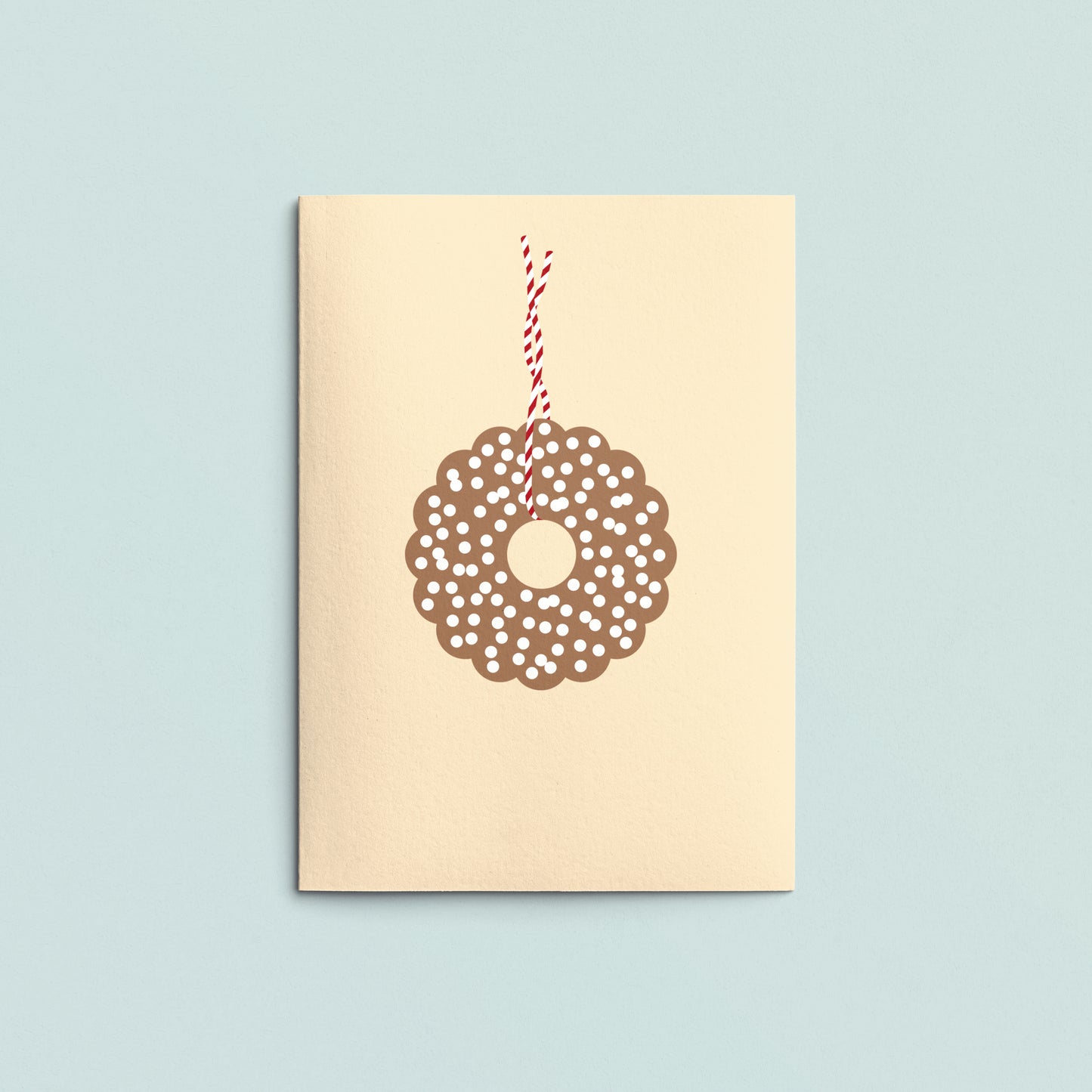 Folded Card | Xmas Cinnamon Cookie