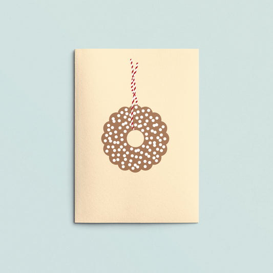 Folded Card | Xmas Cinnamon Cookie