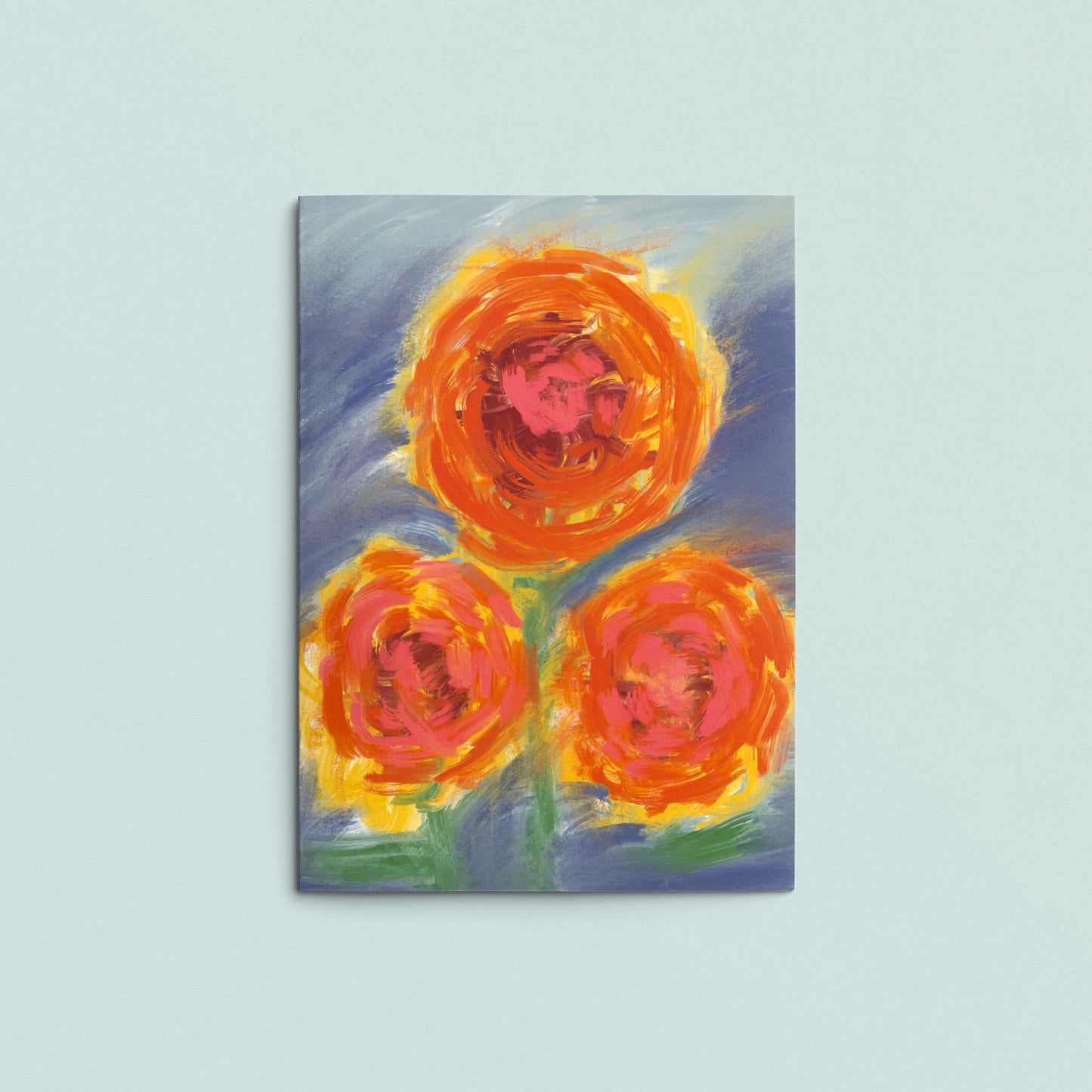 Folded Card | Flower Field