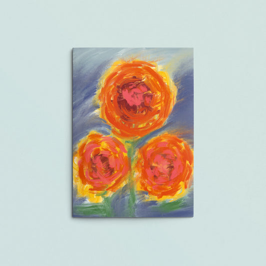Folded Card | Flower Field