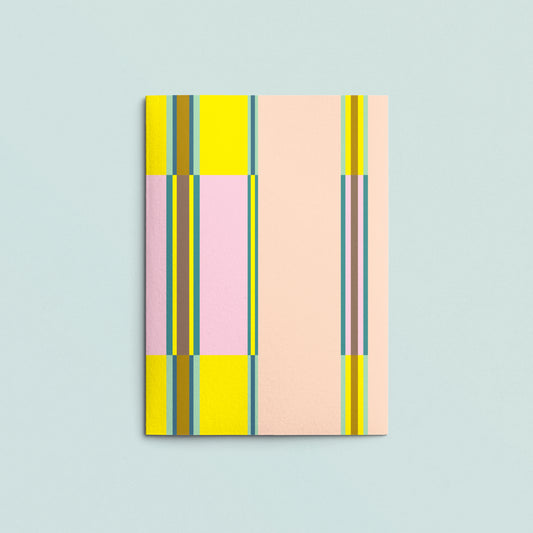 Folded Card | Swimming Pool 2.0 Pink