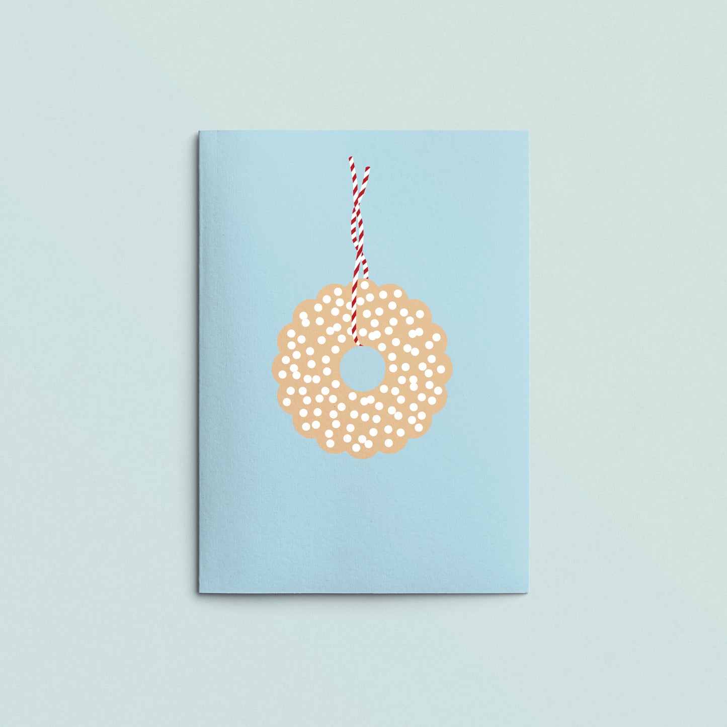 Folded Card | Xmas Cookie Vanille