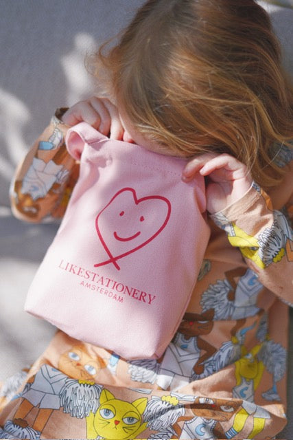MINI TOTEBAG | HAPPY HEART