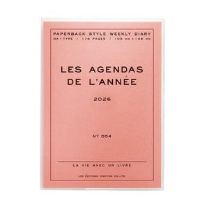 2026 Agenda de L'Année | Pink
