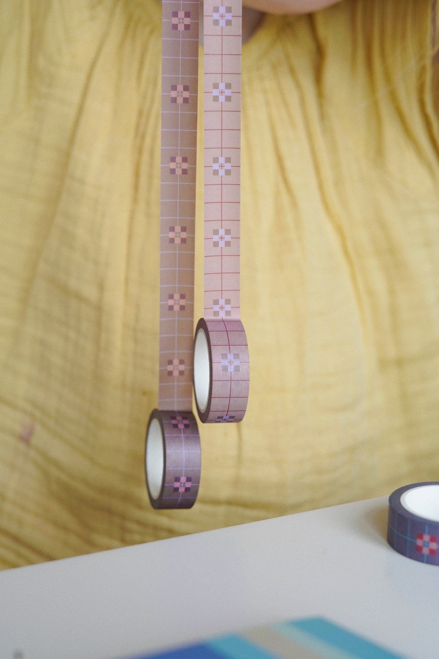 Washi tape | Flowerblock Mocca