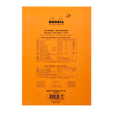 Rhodia Notepad A4 | N.18 Ruled