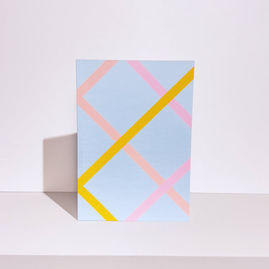 Ribbon Grid Note | Ice