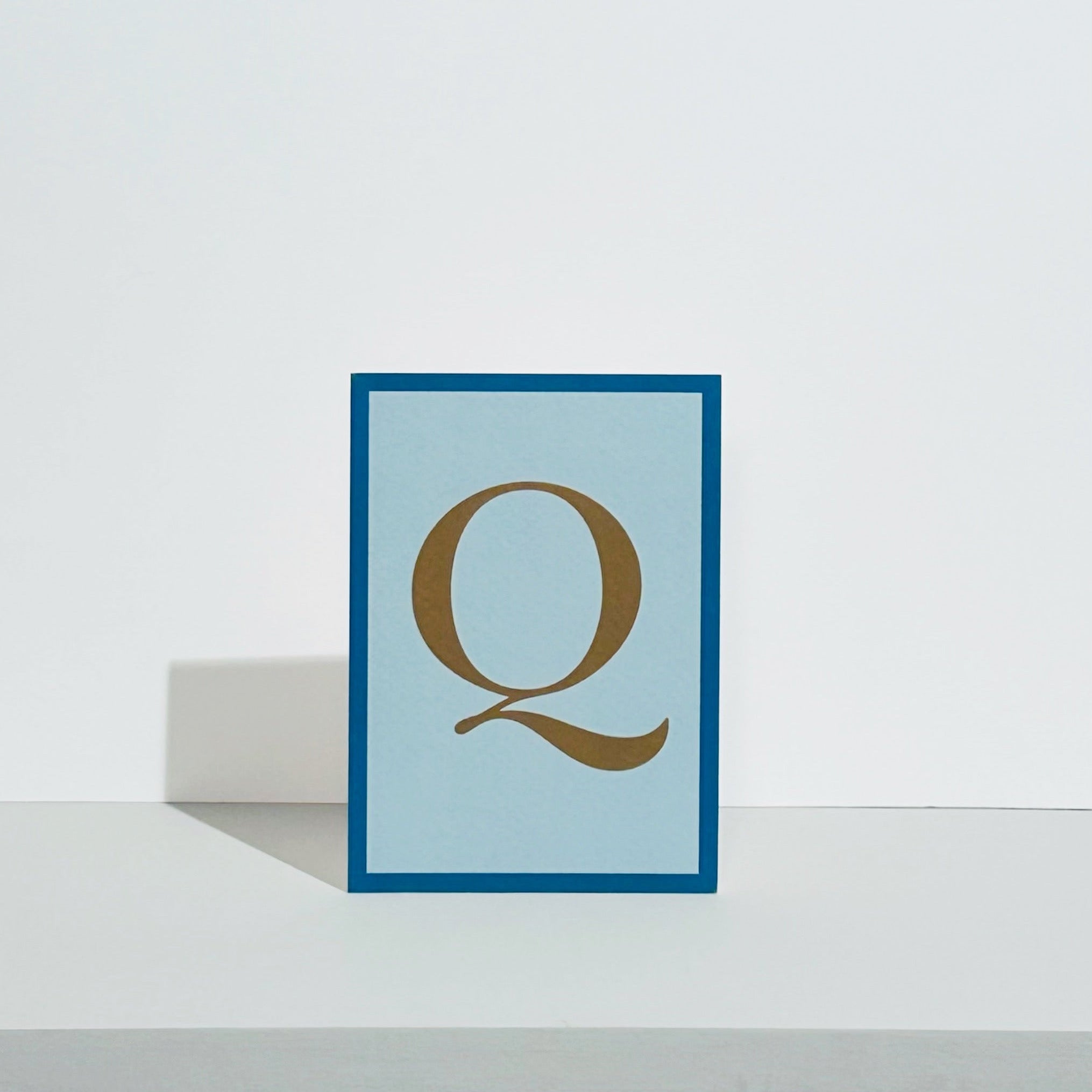 Alphabet Q Card