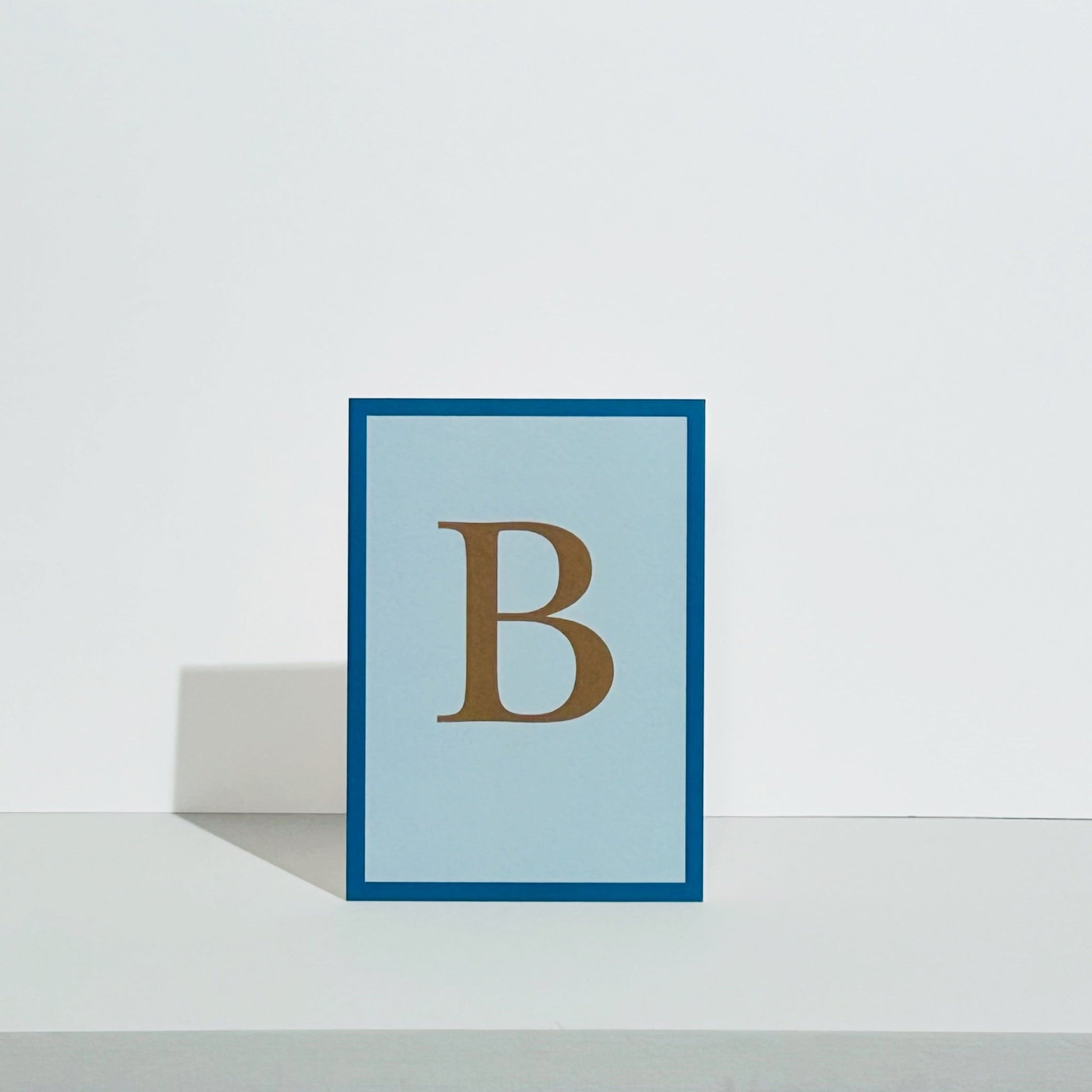 Alphabet B Card