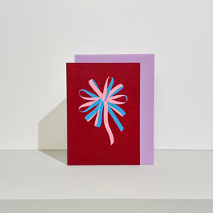 Folded Card | Swirl Candy
