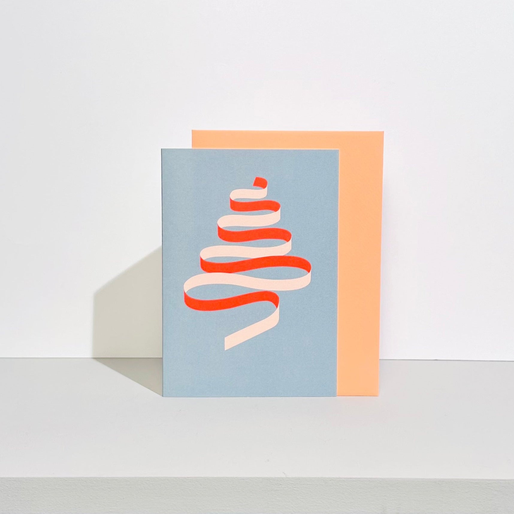 Folded Card | Christmas Tree Grey