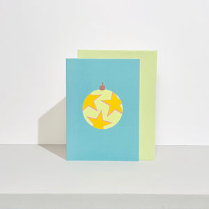 Folded Card | X-Mas Starball Mint