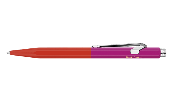 Caran D'Ache X Paul Smith 849 - Warm Red & Melrose Pink