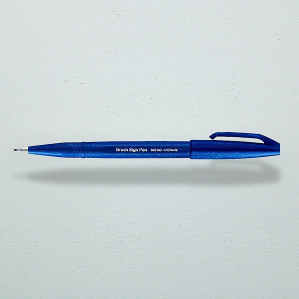 Brush Pen | Blue black