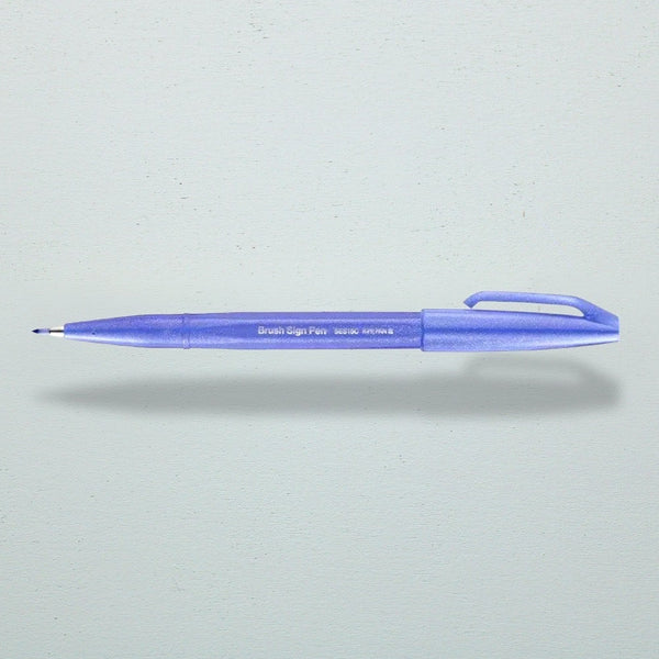 Brush Pen | Blue violet