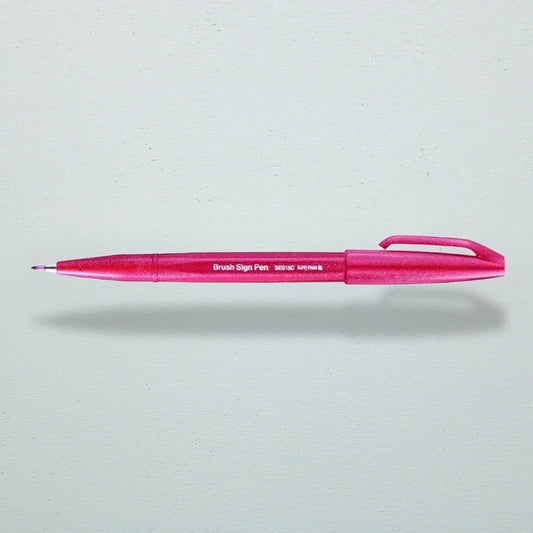 Brush Pen | Burgundy