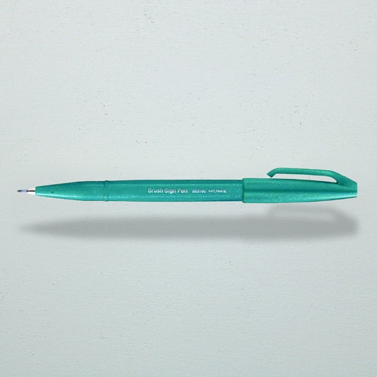 Brush Pen | Turquoise Green