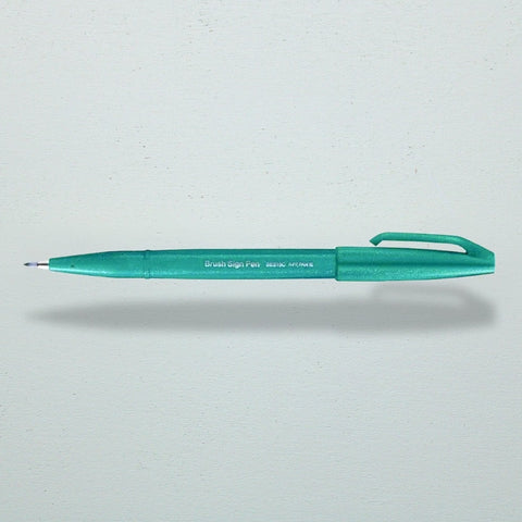 Brush Pen | Turquoise Green