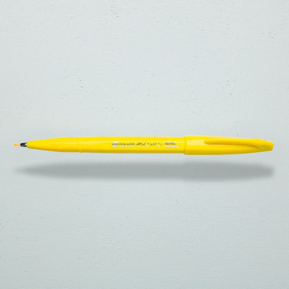 Brush Pen | Yellow